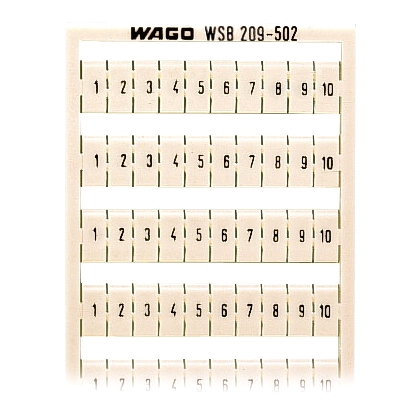 Wago marķējums "cipari 101-150" 5mm (2x50gab.) TopJobs, 793-508 cover photo