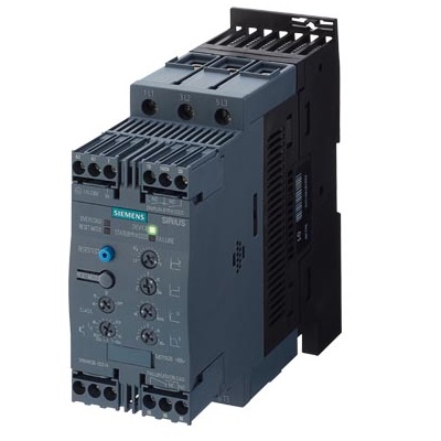 Siemens motora lēnais palaidējs S2 72A 37kW/400V 24VAC/DC, 3RW, 3RW4038-1BB04 cover photo