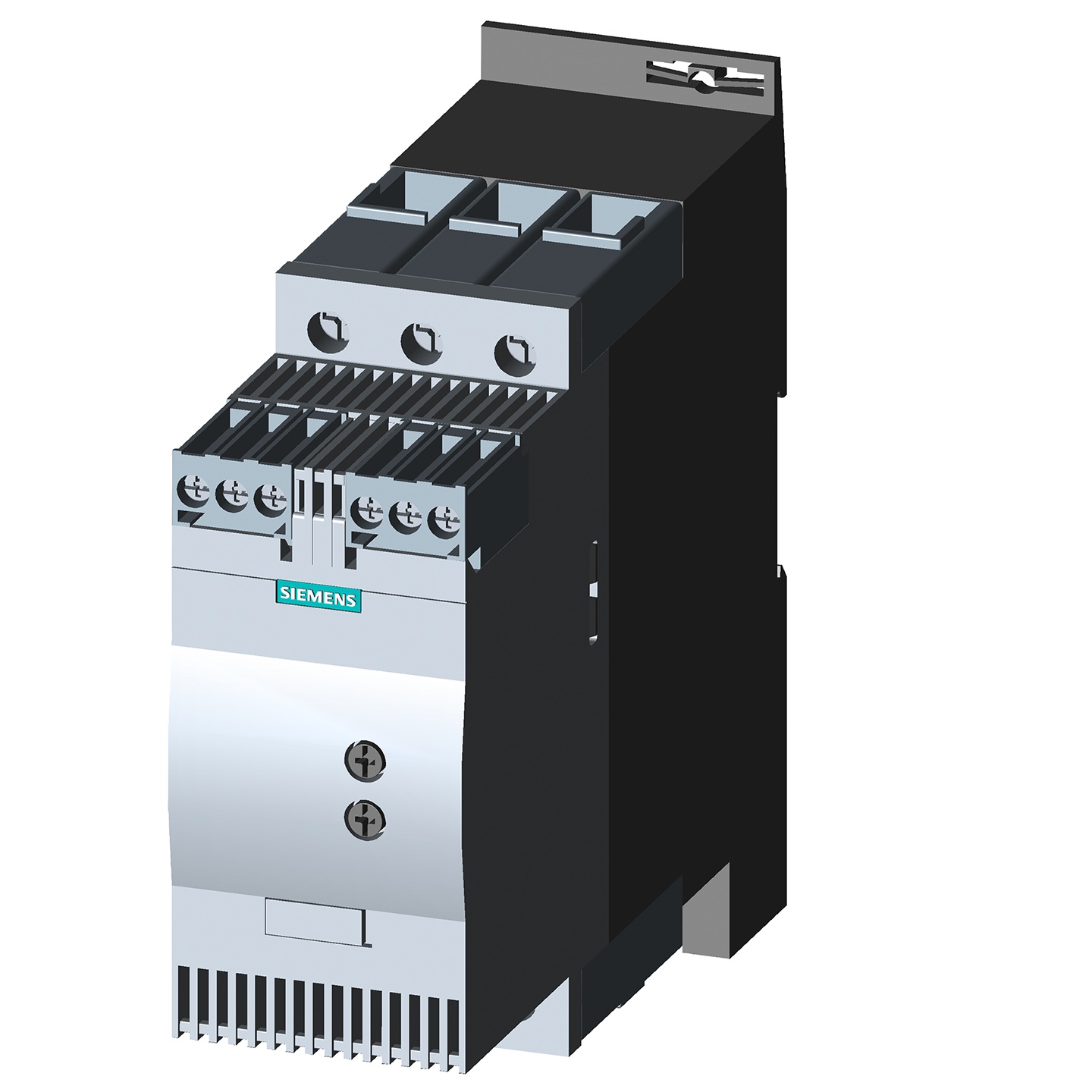 Siemens motora lēnais palaidējs S2 72A 37kW/400V 110-230VAC/DC, 3RW, 3RW3038-1BB14 cover photo