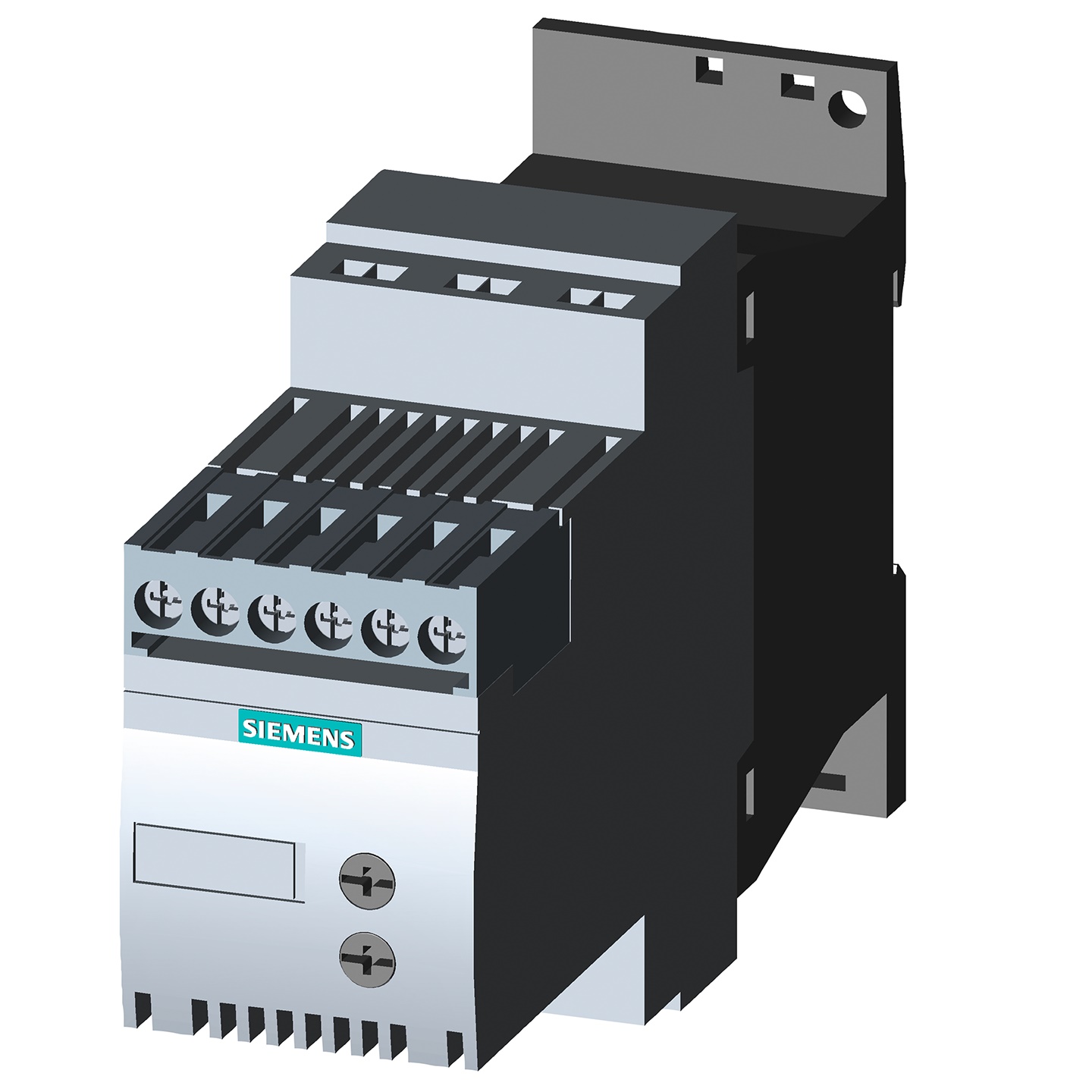 Siemens motora lēnais palaidējs S00 6.5A 3kW/400V 110-230VAC/DC, 3RW, 3RW3014-1BB14 cover photo