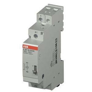 ABB modulārais kontaktors ar slēdzi 1P 16A 230VAC 1NO E297 pro M compact, 2TAZ311000R2011 cover photo