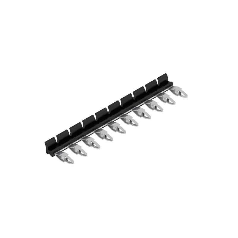 Weidmuller releju savienojuma tiltiņš 10P 6.4mm melns, TCC 6.4/10 BK, 2556480000 cover photo