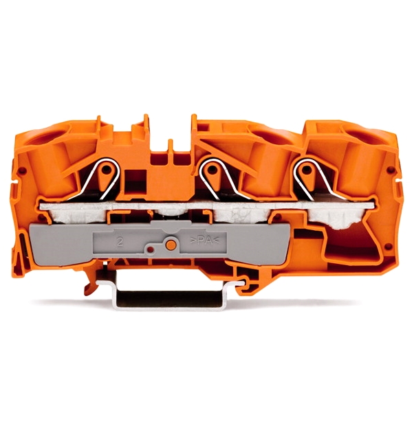 Wago savienojuma spaile 1Px3 kont. 16mm2 85A 12mm oranžs TopJobs, 2016-1302 cover photo