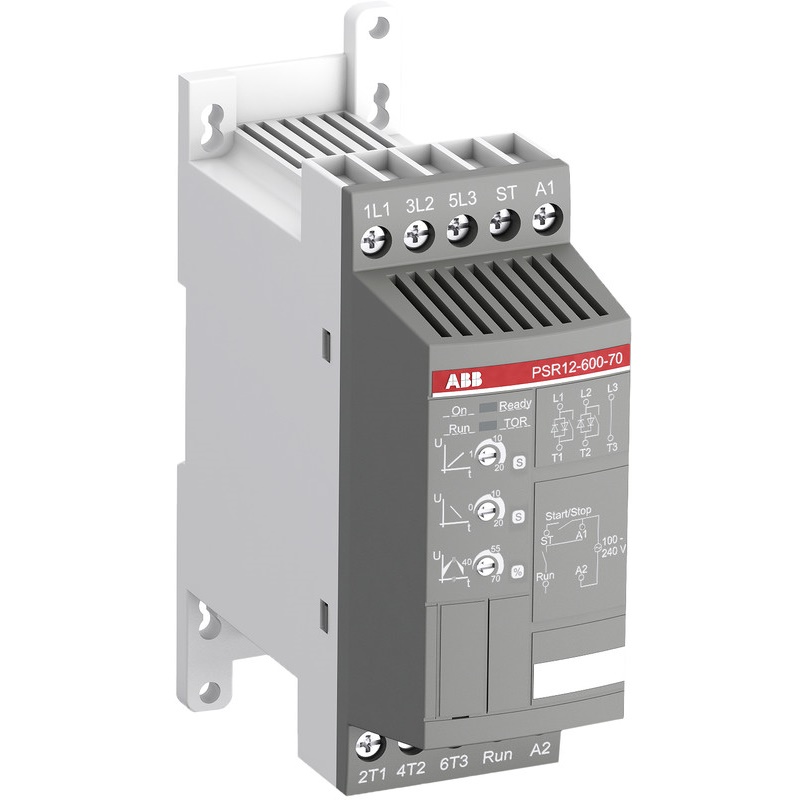 ABB motora lēnais palaidējs 5.5kW 12A 24VAC/DC, PSR12-600-11, 1SFA896106R1100 cover photo