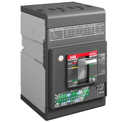 ABB rūpnieciskais automātiskais slēdzis 100A 36kA 3P, XT2N 160 Ekip LS/I, 1SDA067057R1 cover photo