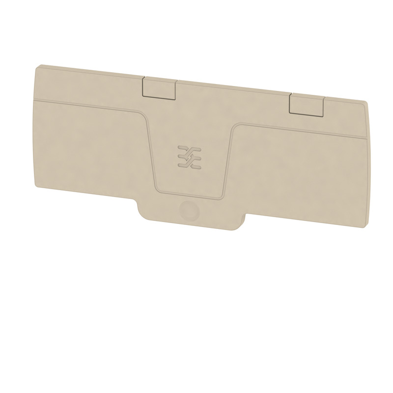 Weidmuller spaiļu bloka gala vāciņš 2.1mm pelēks, AEP AP13 der AAP13, 1990140000 cover photo