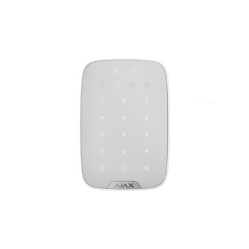 Ajax bezvadu tastatūra ar nolasītāju balta, KEYPAD-PLUS-WH cover photo