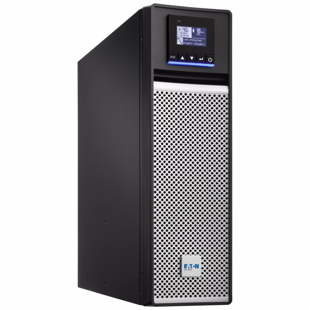 Eaton 19'' Line-interactive UPS 3kVA/3kW maks. 4min 3U GEN2, 5PX3000IRT3UG2 cover photo