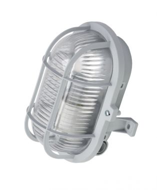 Lena Lighting gaismeklis "laiviņa" v/a pelēks 1x60W E27 IP44 OVAL 60, 102011 cover photo