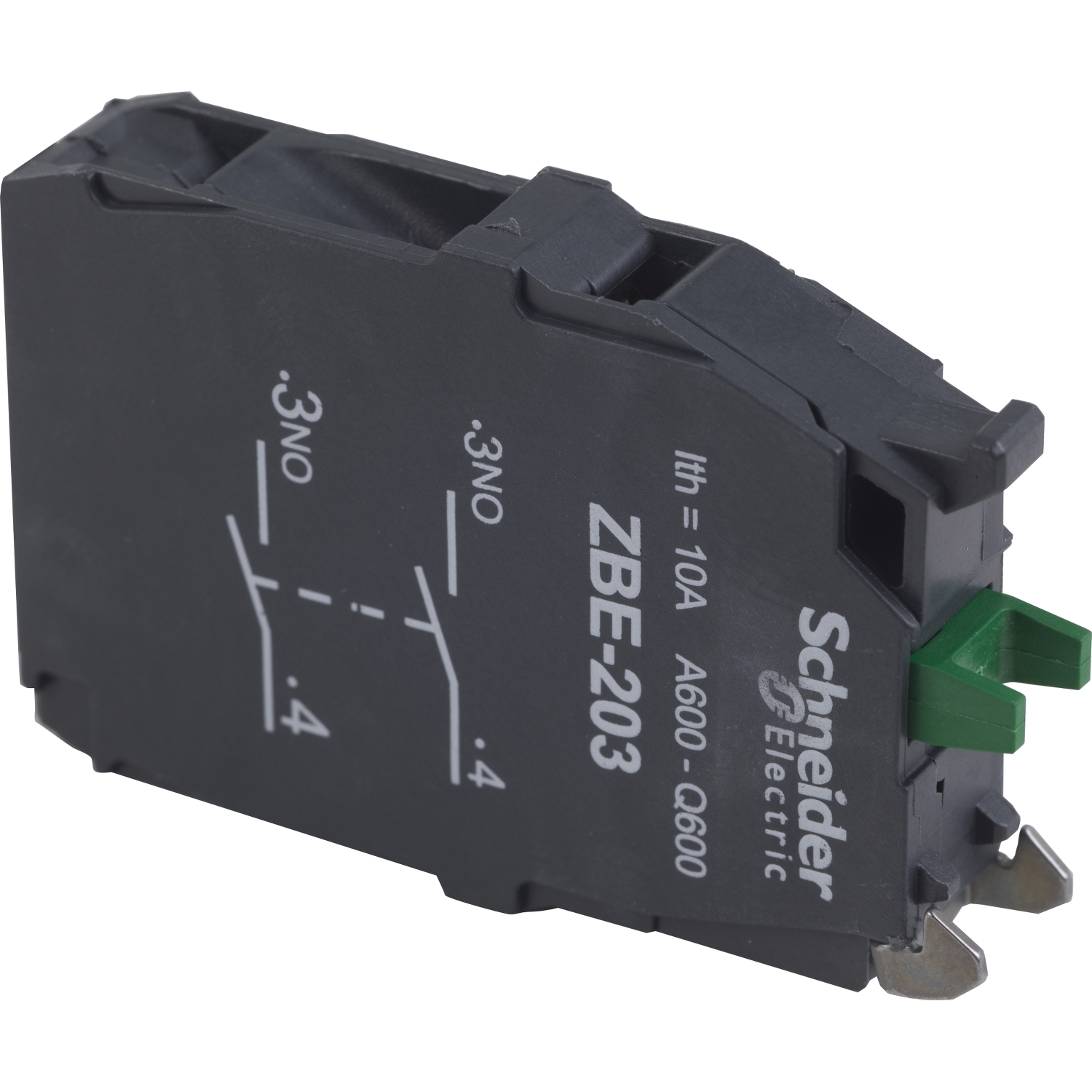 Schneider Electric blokkontakts 2NO 10A Harmony XB4/XB5, ZBE203 cover photo