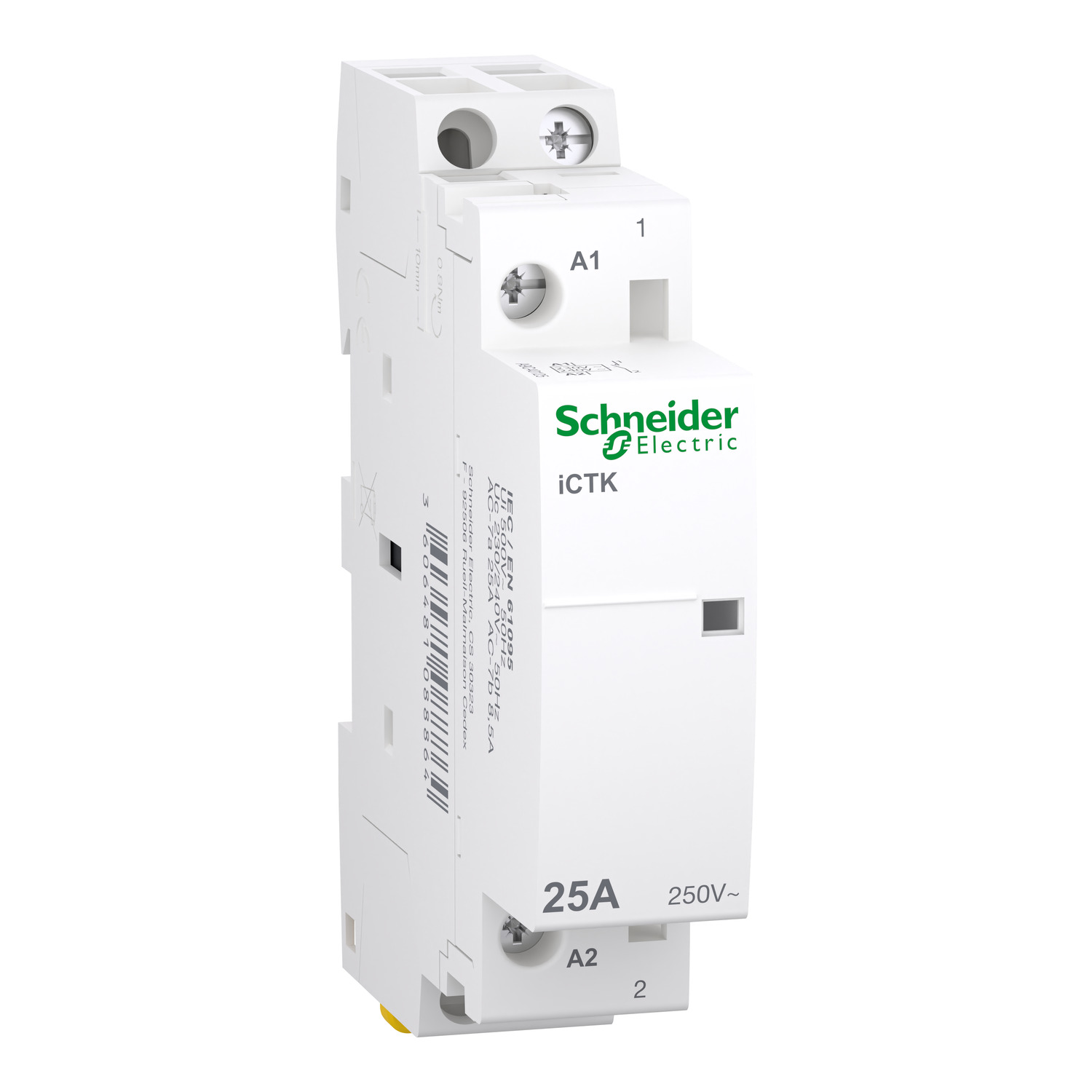 Schneider Electric modulārais kontaktors 1P 25A 230VAC 1NO iCTK Acti9K, A9C40125 cover photo