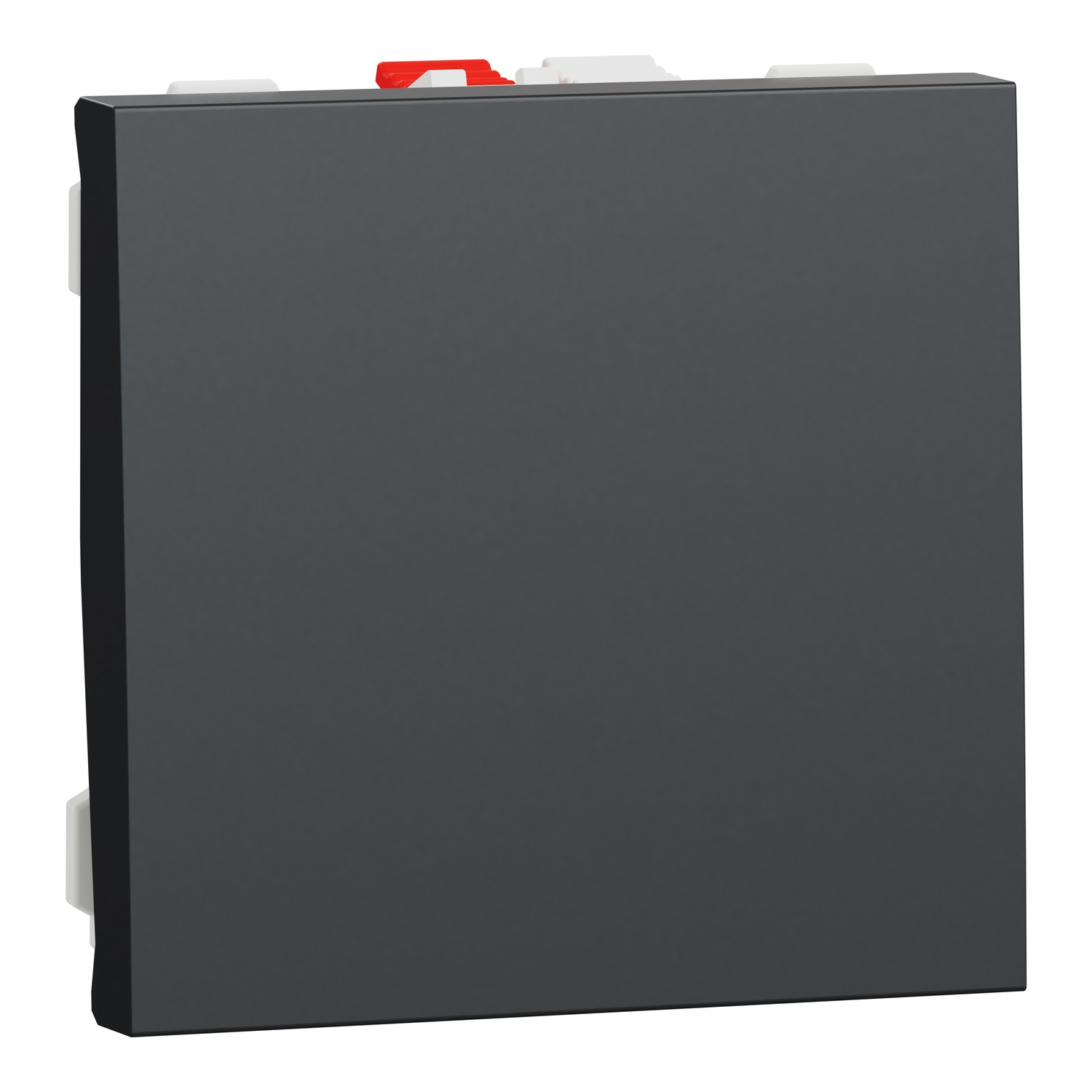 Schneider Electric pārslēdzis 45mm 2mod 10A antracīts Unica, NU320354 cover photo