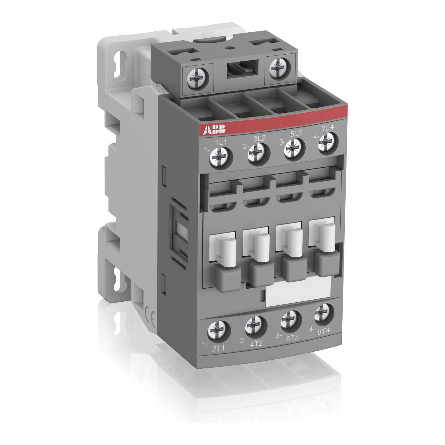ABB kontaktors 4P 4kW 100-250VAC/DC, AF09-40-00-13, 1SBL137201R1300 cover photo