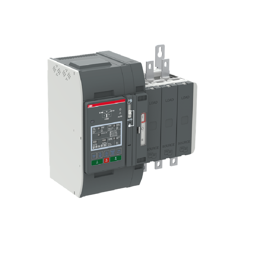 ABB kompakts motorizēts ARI pārslēdzis 3P 200A 400VAC TruONE OXB200E3X2QB, 1SCA153433R1001 cover photo