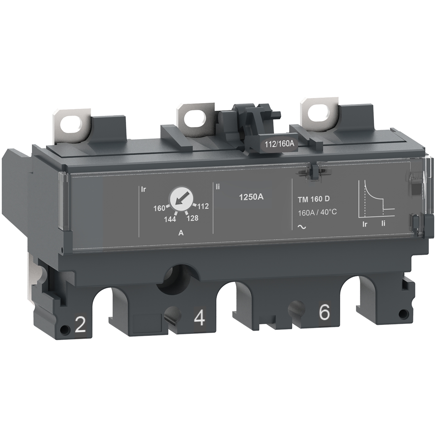Schneider Electric motora atvienotājs 160A 3P termo-magn. Compact NSX, C163TM160 cover photo