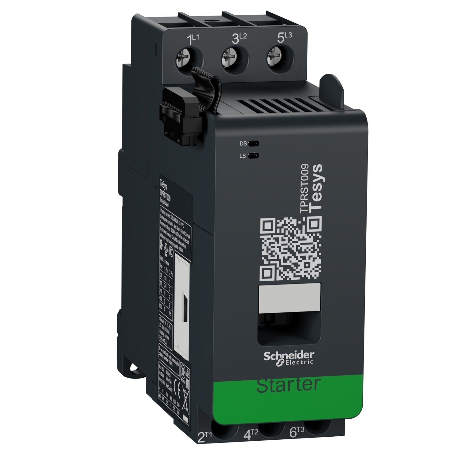 Schneider Electric motora starteris 9A/4kW, TeSys Island, TPRST009 cover photo