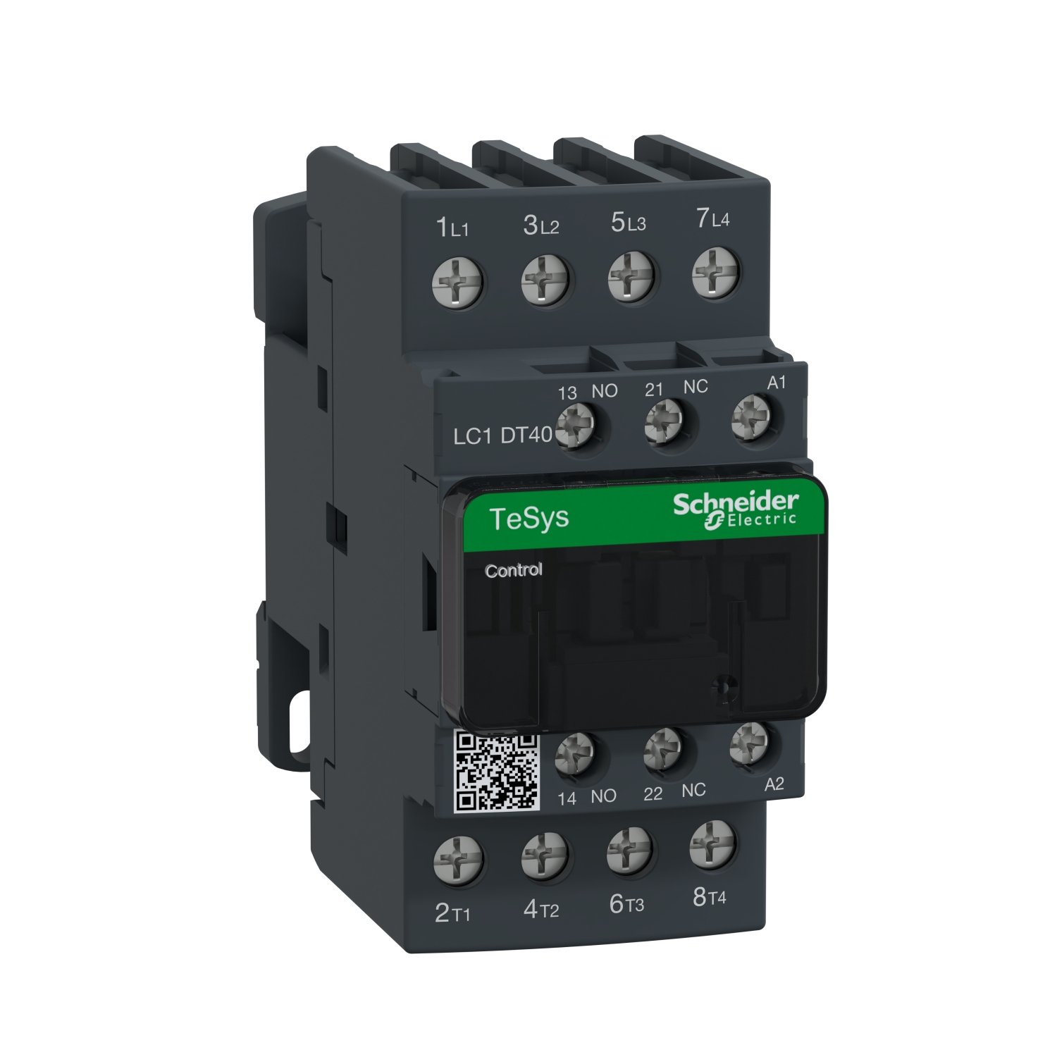 Schneider Electric magnētiskais kontaktors 40A 24VAC 4NO+1NO/1NC TeSys D, LC1DT40B7 cover photo
