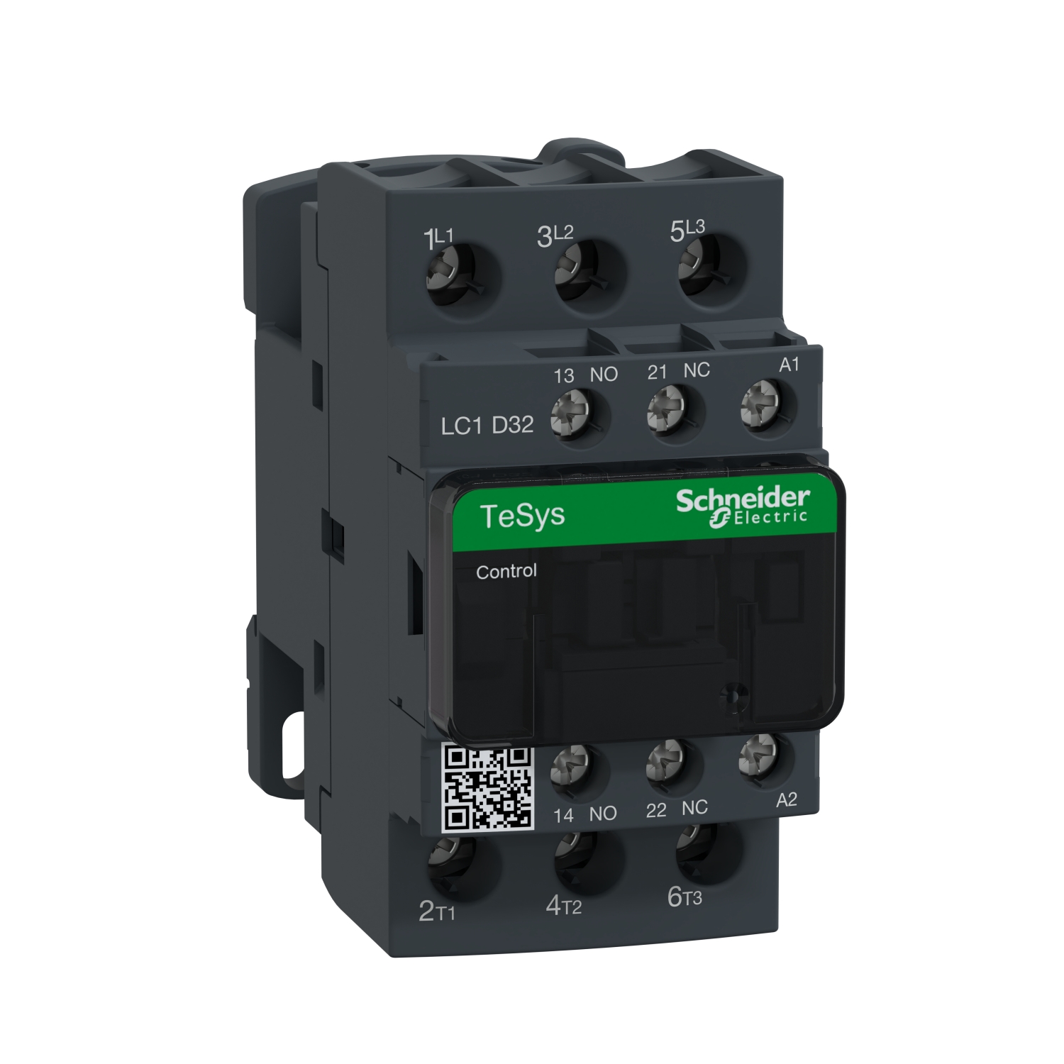 Schneider Electric magnētiskais kontaktors 15kW 32A 24VAC 3NO+1NO/1NC TeSys D, LC1D32B7 cover photo