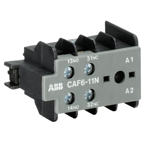 ABB papildkontakts 1NO/1NC CAF6-11N, priekš B kontaktoriem, GJL1201330R0004 cover photo
