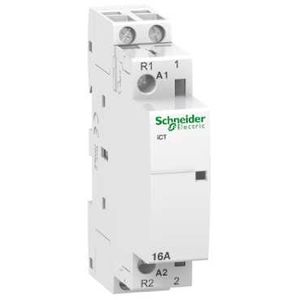 Schneider Electric modulārais kontaktors 2P 20A 230VAC 2NO iCT Acti9, A9C22722 cover photo