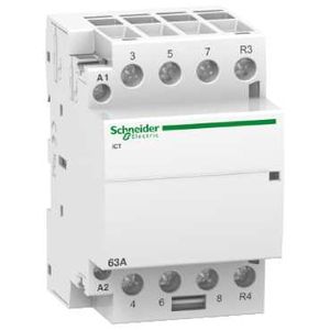 Schneider Electric modulārais kontaktors 4P 63A 230VAC 3NO/1NC iCT Acti9, A9C20869 cover photo