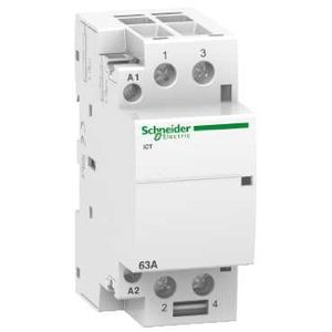 Schneider Electric modulārais kontaktors 2P 63A 230VAC 2NO iCT Acti9, A9C20862 cover photo