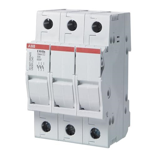 ABB cilindriskā drošinātāju atvienotājs 3P 22x58mm 125A E93 ProM Compact, 2CSM277502R1801 cover photo