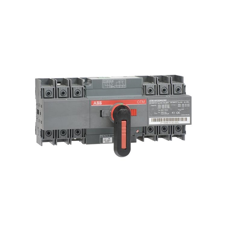 ABB kompakts motorizēts ARI pārslēdzis 3P 100A 230V, OTM100F3, 1SCA120071R1001 cover photo