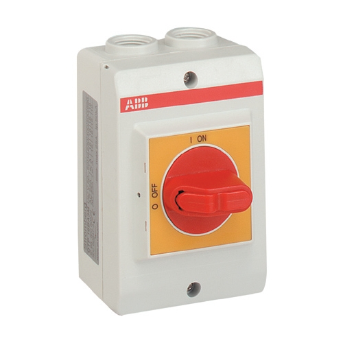 ABB drošības slēdzis 7.5kW 16A 3P IP65 korpusā OTP16BA3M, 1SCA022401R3350 cover photo