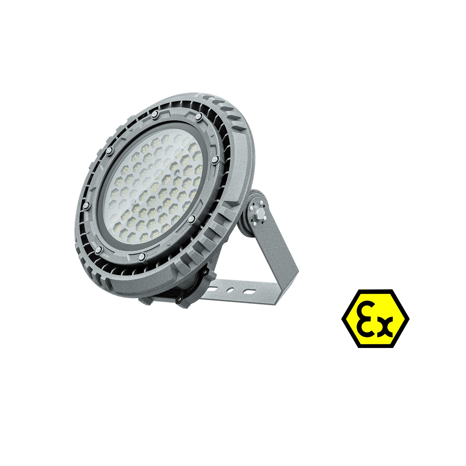 Baiyiled Ex LED High Bay Vulcan 100W 16000lm 4000K IP66 IK08, BY-EPH-100W cover photo