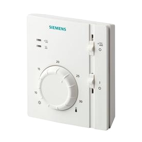 Siemens termoregulātors v/a balts el.meh. 8..30°C, on/off, RAA31.26, S55770-T223 cover photo
